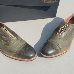 Brand new Allen Edmonds Rush Street size 13 green